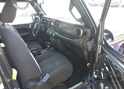 2023 Jeep Wrangler 4-Door Sport S 4X4 from USA, damaged, VIN 1C4HJXDN4PW678353